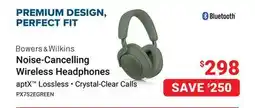 Visions Electronics Bowers & Wilkins Noise-Cancelling Wireless Headphones offer