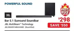 Visions Electronics JBL Bar 5.1 Surround Soundbar offer