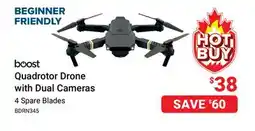 Visions Electronics boost Quadrotor Drone with Dual Cameras offer