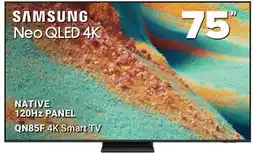 Visions Electronics SAMSUNG Neo QLED 4K 75 QN85F 4K Smart TV offer