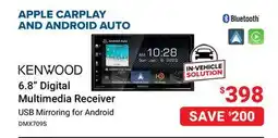 Visions Electronics KENWOOD 6.8 Digital Multimedia Receiver offer