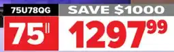 2001 Audio Video Hisense U78QG Mini-LED Pro, 75 offer