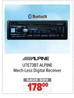 2001 Audio Video ALPINE Mech-Less Digital Receiver offer