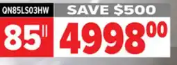2001 Audio Video QN85LS03HW 85 SAMSUNG 4K The Frame Pro AI TV offer