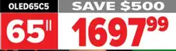 2001 Audio Video OLED65C5 LG OLED EVO AI C5 4K SMART TV 2025 65 offer
