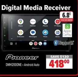 2001 Audio Video Pioneer DMH2000NE Digital Media Receiver offer