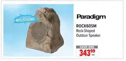 2001 Audio Video PARADIGM ROCK60SM Rock-Shaped Outdoor Speaker offer