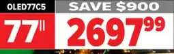 2001 Audio Video LG OLED evo 4K SMART TV 2025 77 offer