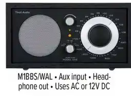 2001 Audio Video M1BBS/WAL Tivoli Audio AM/FM Table Radio offer