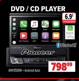 2001 Audio Video PIONEER AVH3500H • Android Auto offer