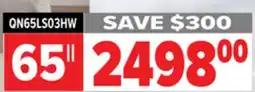 2001 Audio Video QN65LS03HW SAMSUNG The Frame Pro Neo QLED 4K TV 65 offer