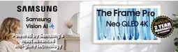 2001 Audio Video QN55LS03HW SAMSUNG The Frame Pro Neo QLED 4K 55 offer