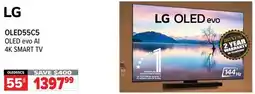 2001 Audio Video OLED55C5 LG OLED evo AI 4K SMART TV 55 offer