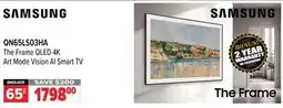 2001 Audio Video QN65LS03F SAMSUNG The Frame QLED 4K Art Mode Vision AI Smart TV, 65 offer