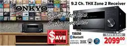 2001 Audio Video Onkyo 9.2 Ch. THX Zone 2 Receiver offer