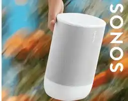 2001 Audio Video MOVE2US1W Sonos Bluetooth & WiFi Portable Home Speaker - Move 2 offer
