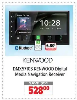 2001 Audio Video DMX5710S KENWOOD Digital Media Navigation Receiver offer
