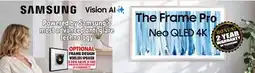 2001 Audio Video QN32LS03H SAMSUNG The Frame Pro Neo QLED 4K Vision AI, 32 offer