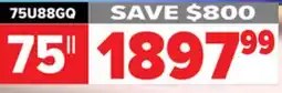 2001 Audio Video 75U88GQ HISENSE MINI-LED PRO TV 75 offer