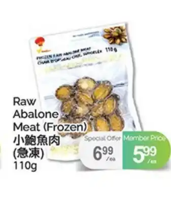 T&T Supermarket RAW ABALONE MEAT offer