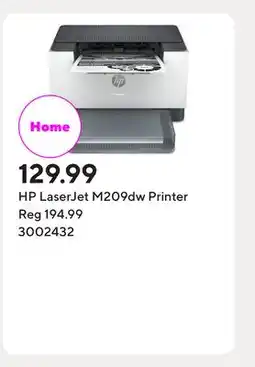Staples HP LaserJet M209dw Printer offer