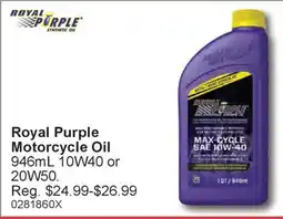PartSource Royal Purple Motorcycle Oil offer