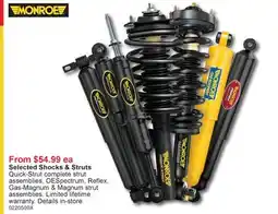 PartSource Monroe Quick-Strut complete strut offer