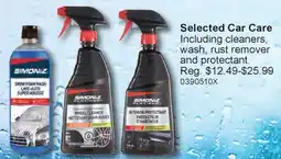 PartSource Selected Car Care offer