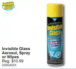 PartSource Invisible Glass Aerosol, Spray or Wipes offer
