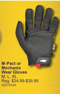PartSource M-Pact or Mechanix Wear Gloves offer
