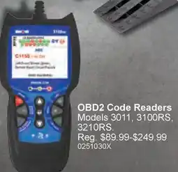 PartSource OBD2 Code Readers offer