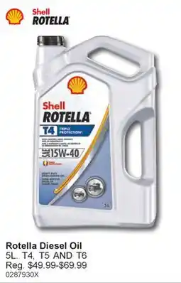 PartSource Shell Rotella Diesel Oil offer