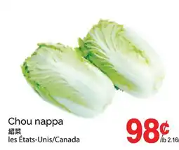 T&T Supermarket CHOU NAPPA offer
