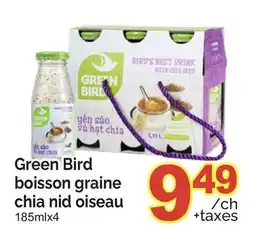 T&T Supermarket Green Bird boisson graine chia nid oiseau offer
