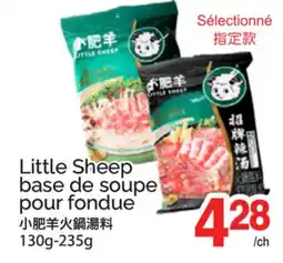 T&T Supermarket Little Sheep base de soupe pour fondue offer