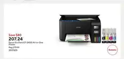 Staples Epson EcoTank ET-2400 All-in-One Printer offer