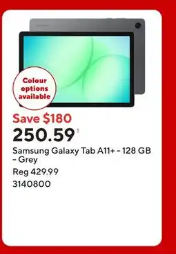 Staples Samsung Galaxy Tab A11+ - 128 GB - Grey offer