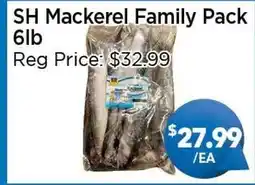 Blue Sky Supermarket SH Mackerel Family Pack offer