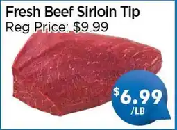 Blue Sky Supermarket Fresh Beef Sirloin Tip offer