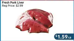 Blue Sky Supermarket Fresh Pork Liver offer