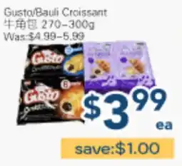 Oceans Fresh Food Market Gusto/Bauli Croissant offer