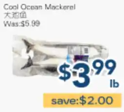 Oceans Fresh Food Market Cool Ocean Mackerel offer