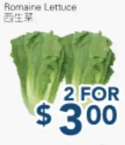 Oceans Fresh Food Market Romaine Lettuce offer