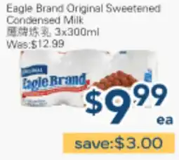 Oceans Fresh Food Market Eagle Brand Original Sweetened Condensed Milk offer