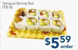 Oceans Fresh Food Market Tempura Shrimp Roll offer