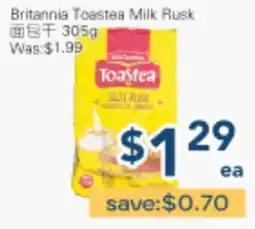 Oceans Fresh Food Market Britannia Toastea Milk Rusk offer