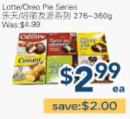 Oceans Fresh Food Market Lotte/Oreo Pie Series offer