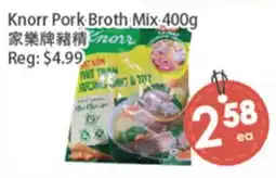 Fresh Palace Supermarket Knorr Pork Broth Mix offer