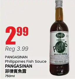 Terra Foodmart PANGASINAN Philippines Fish Sauce offer