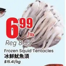 Terra Foodmart Frozen Squid Tentacles offer